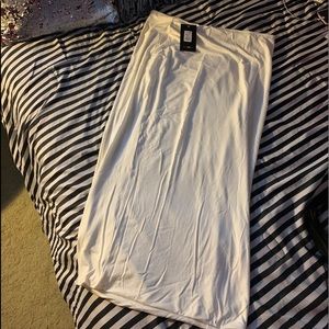 Fashion Nova Pencil Skirt Ivory